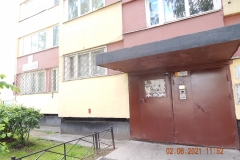 Частичная окраска фасадов Маршала Захарова домов 9, 11, 13, 15, 17
